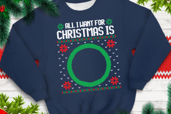 007- All I Want for Christmas -template: A Festive Graphics Asset