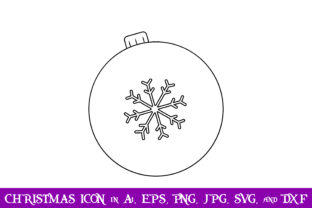 Bauble Christmas Icon: Graphics & Icons Review