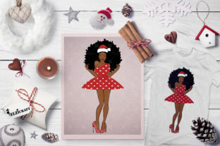 Christmas Afro Woman Body, Santa Hat Review