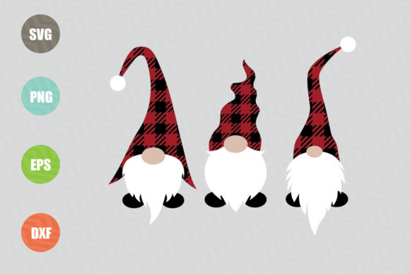 Christmas Gnomes Design: Graphics for Holiday Crafts