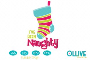 Christmas Stocking Naughty Graphics for Crafts Review