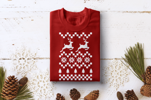 Christmas Sweater Graphics for Seasonal Crafts Branding