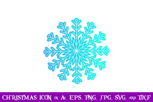 Ice Crystal Christmas Icon Graphics Review