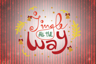Jingle All the Way Graphics for Holiday Crafts