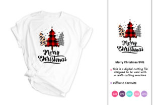 Merry Christmas Tree Graphics for Holiday Crafts