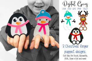 Reviewing Christmas Finger Puppet Bookmark Designs