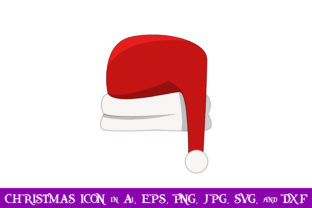 Santa Cap Christmas Icon: Graphics & Icons Review