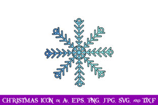 Snow Crystal Christmas Icon: Graphics Review