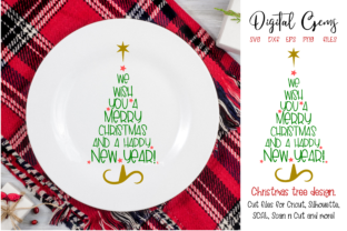 We Wish You a Merry Christmas Tree Graphics & Crafts